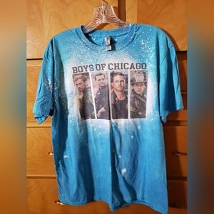 One Chicago Fandom Bleach Splatter T-shirt